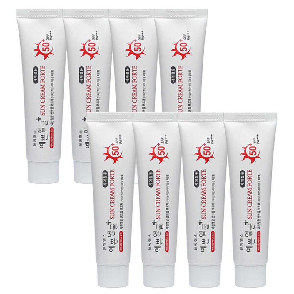 웰빙헬스 예쁜얼굴 선크림 포르테 자외선 차단 미백 기능성 SPF50+PA+++ 25g X 8개 26,660원