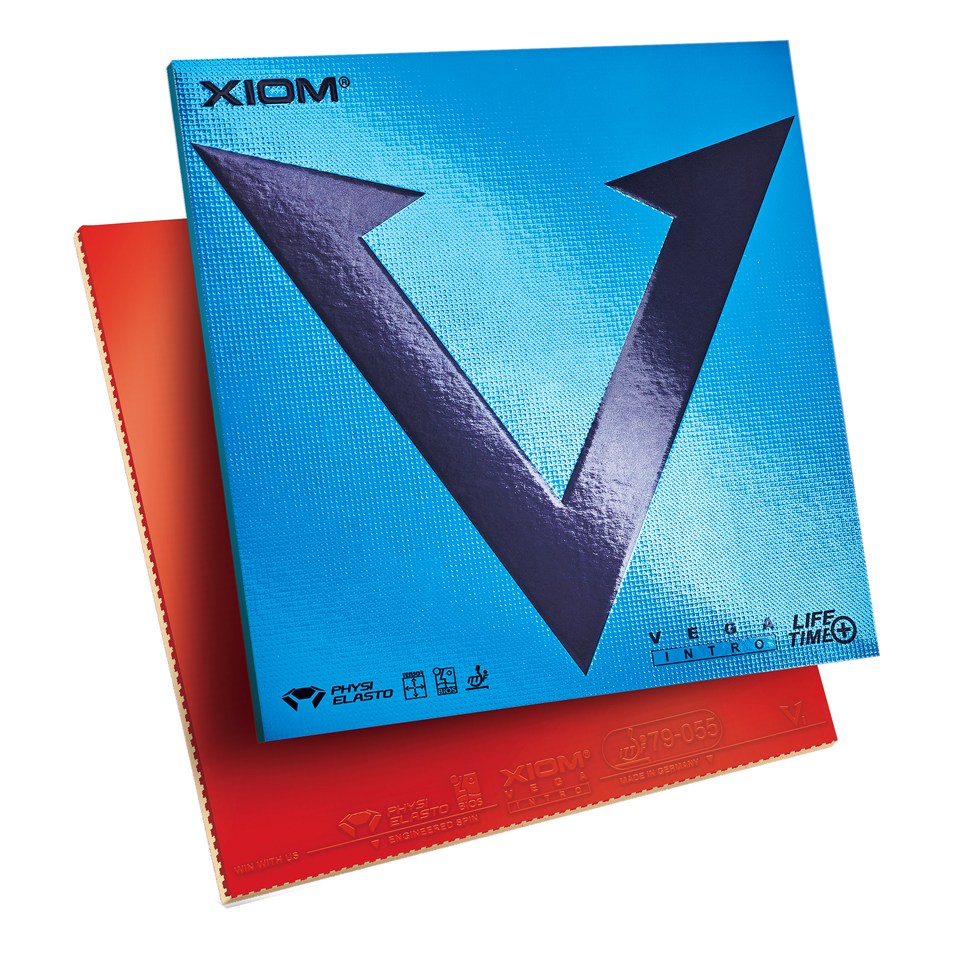 엑시옴(XIOM) 공식 본사 직영 탁구 러버 베가(VEGA) 인트로, 흑색, 1개 29,900원