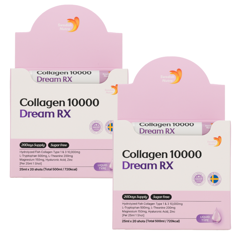 스웨디시뉴트라 마시는 초고함량 콜라겐 10000 드림RX, 2박스, 20회분 148,200원