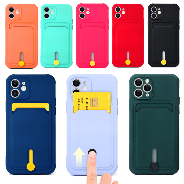 컬러 슬라이드 카드 풀커버 케이스 갤럭시노트20 (N981) 7,200원