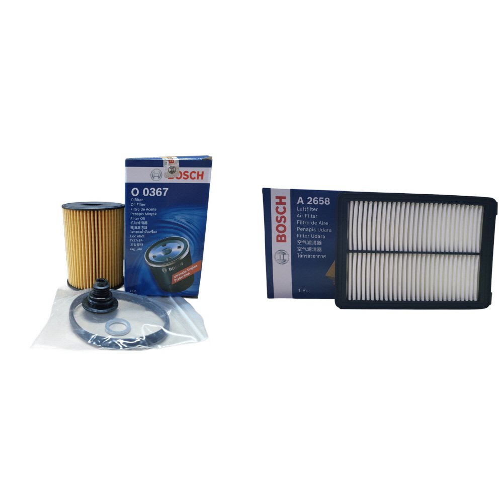 보쉬 엔진오일교환 필터 셋트 더뉴그랜져 IG 2.5 오일필터+에어필터 O0367+A2658 11,400원