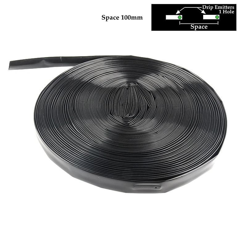 점적테이프 관수 농사 호스 튼튼한 관개 20 ~ 100M 16mm 1 홀 마이크로 관개 드립 테이프 정원 식물 Soaker 호스 온실 농장 급수 테이프 농업 시스템 17,900원