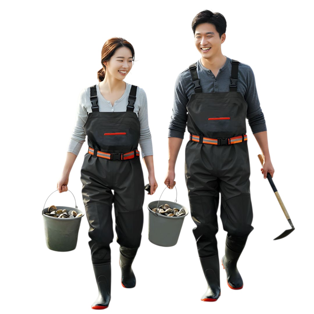 트렌빌 가슴장화 해루질 갯벌 낚시 블랙, 260 29,900원