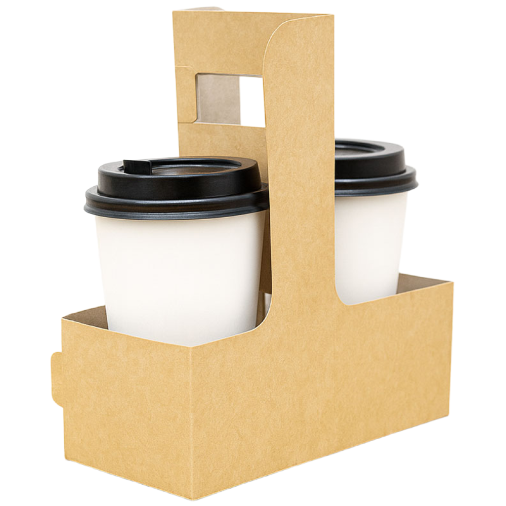 베스트박스 튼튼한 2구 컵캐리어 커피캐리어 무지 테이크아웃 커피포장 200개입 19,600원