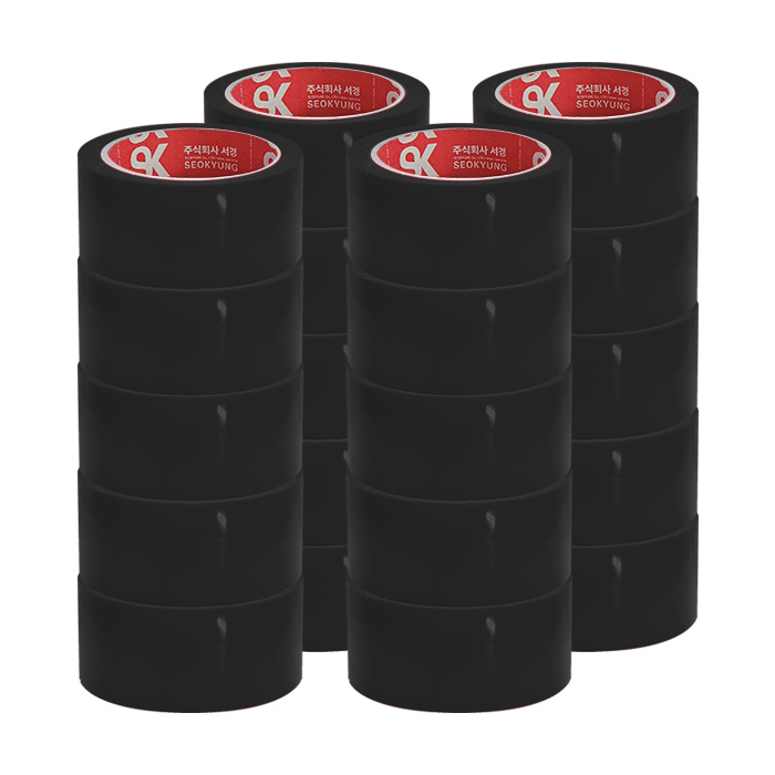 초강력 컬러테이프 (45M -20개입) C45 블랙, 20개 32,100원