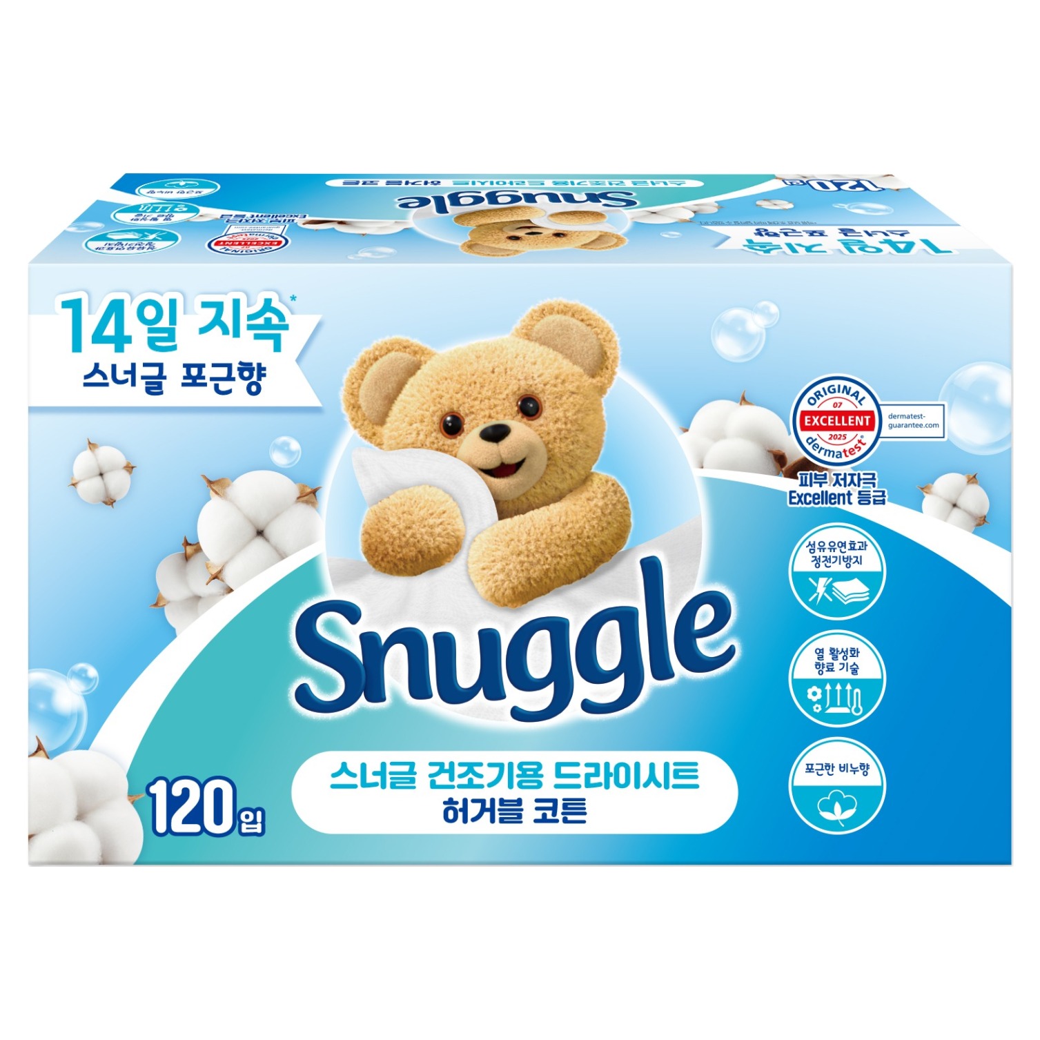 스너글 건조기용 드라이시트 허거블코튼 본품 18,330원