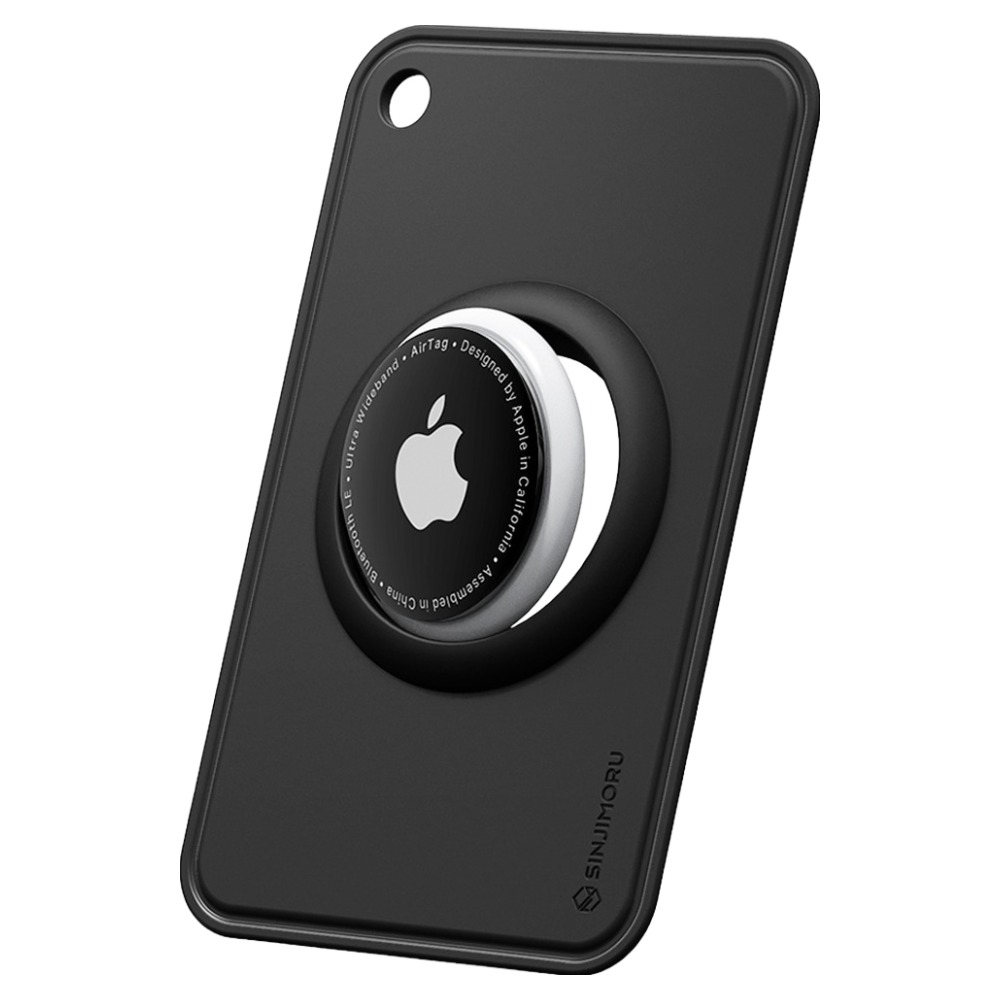 신지모루 에어태그 카드지갑형 TPU 소프트 커버 케이스, 블랙, 1개 5,900원