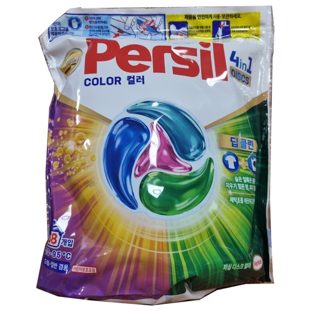 퍼실 4in1 디스크 딥클린 캡슐세제 컬러 43,800원