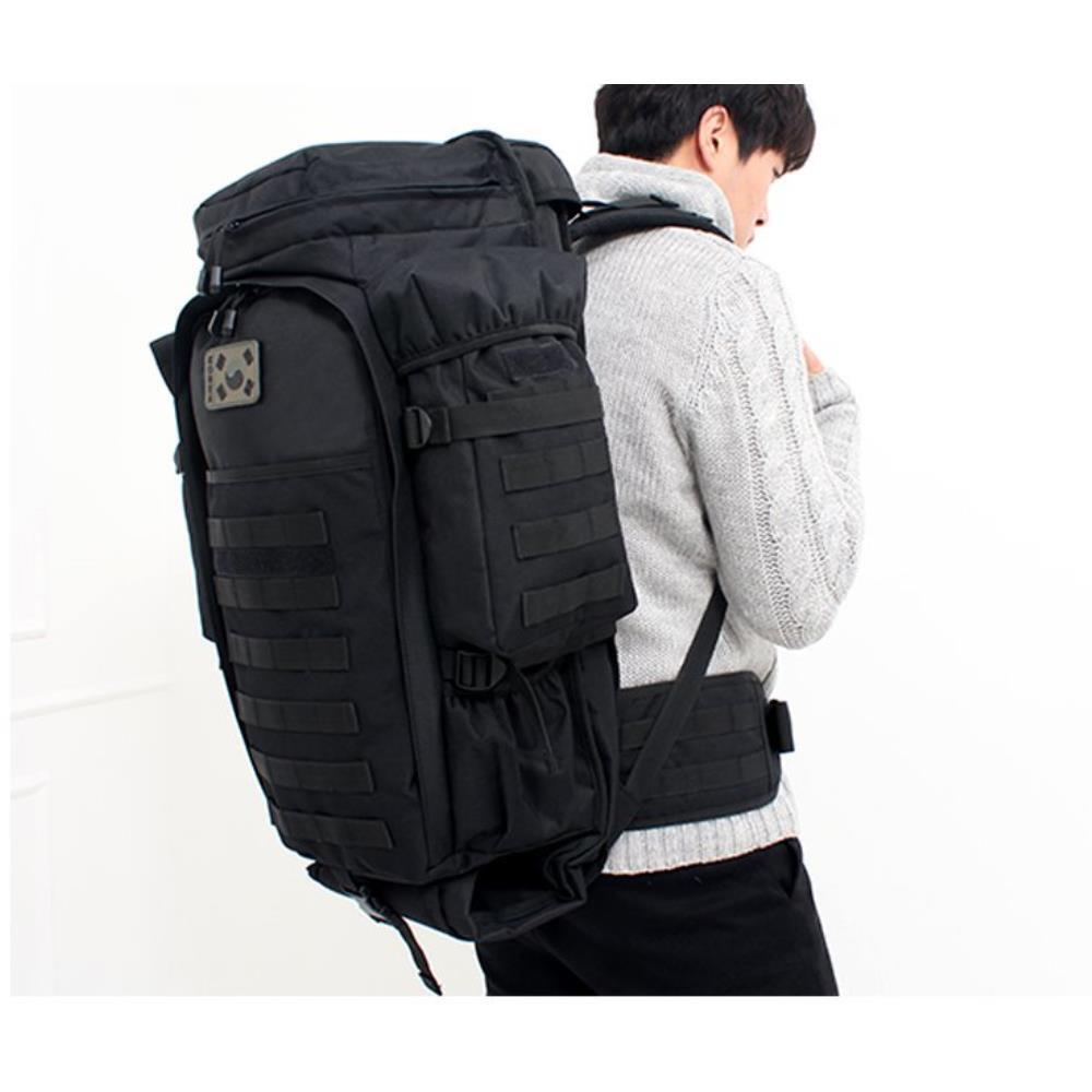 전문가 산악인 대용량 등산배낭 방수 전면개방 백팩65L 전술가방 군인배낭 전술배낭 60,200원